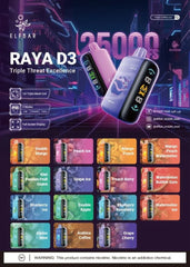 Buy Elf Bar Raya D3 25000 Puffs