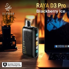 30K Blackberry ice D3 Pro by Elfbar disposables
