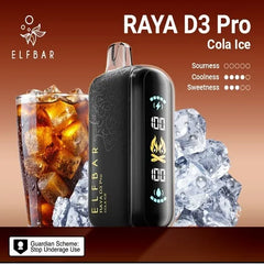 30K Cola Ice D3 Pro by Elfbar disposables