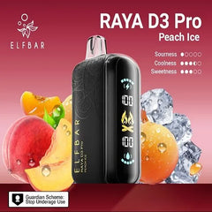30K Peach Ice D3 Pro by Elfbar disposables