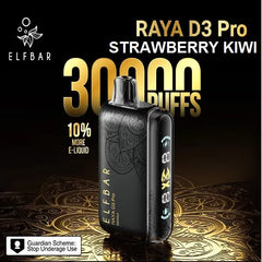30K Strawberry Kiwi D3 Pro by Elfbar disposables